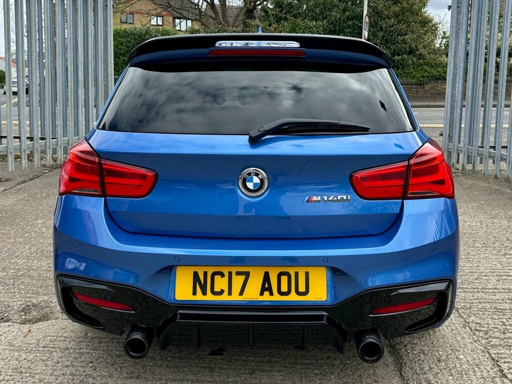 BMW 1 Series 3.0 M140i Hatchback Euro 6 S S NC17AOU Blue #6