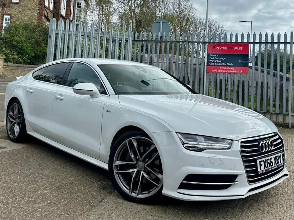 Audi A7 3.0 Tdi V6 S Line Sportback S Tronic Qu White