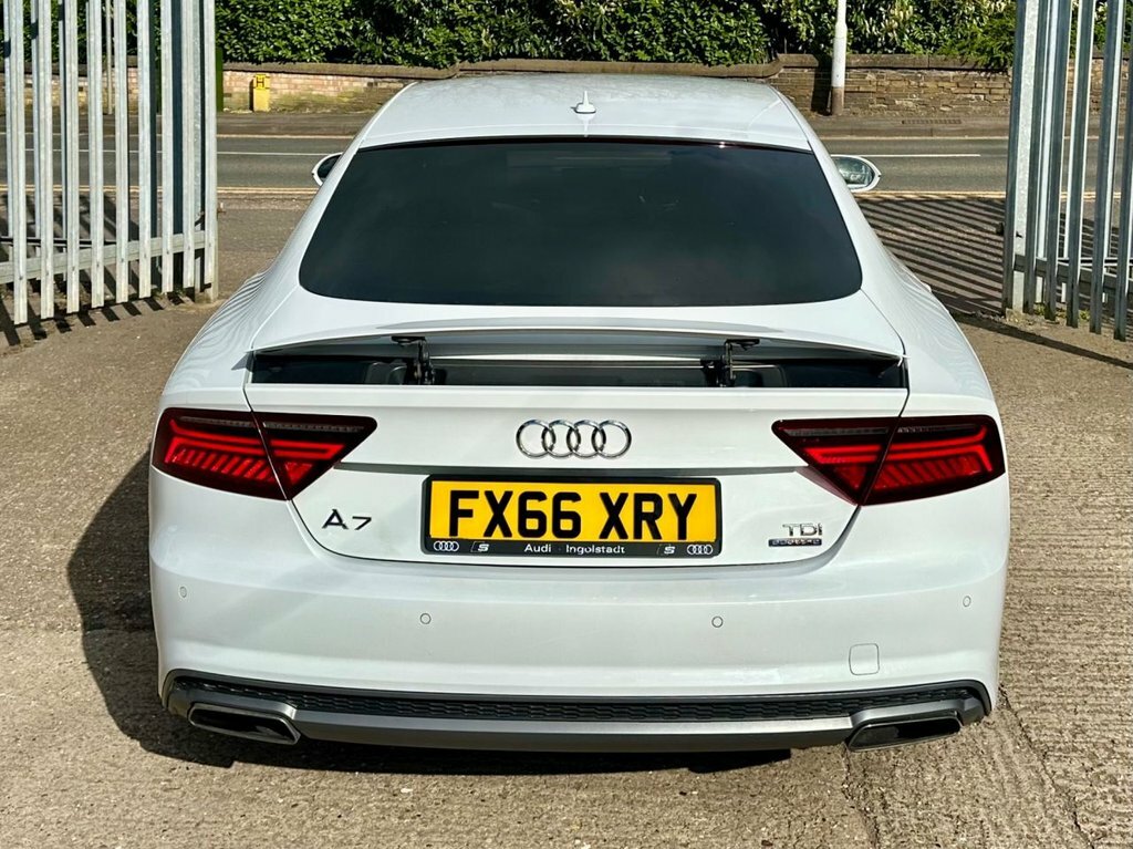 Audi A7 3.0 Tdi V6 S Line Sportback S Tronic Qu FX66XRY White #6