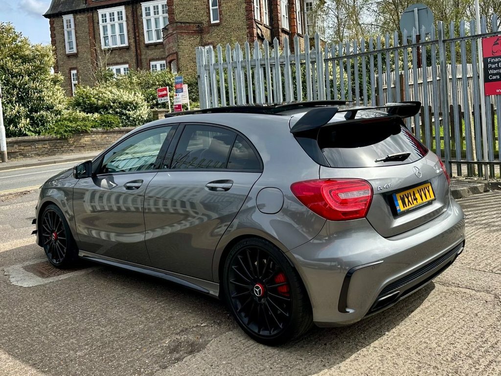 Mercedes-Benz A Class 2.0 A45 Amg Hatchback Spds Dct 4Matic E WX14VVY Grey #4