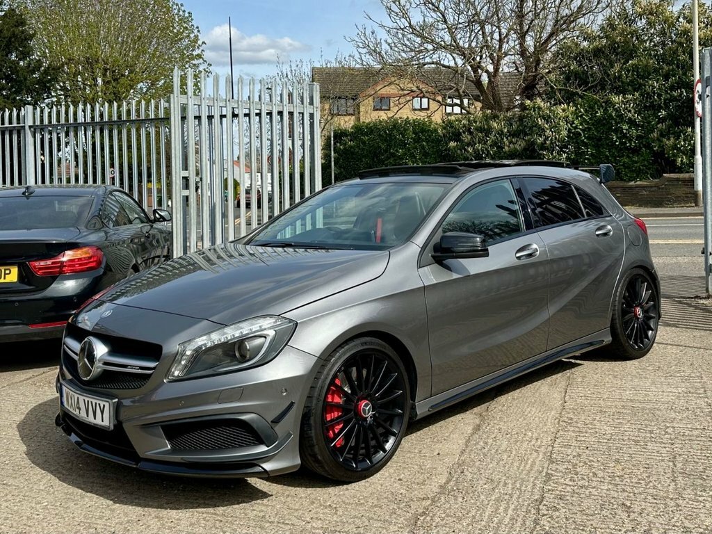 Mercedes-Benz A Class 2.0 A45 Amg Hatchback Spds Dct 4Matic E WX14VVY Grey #2