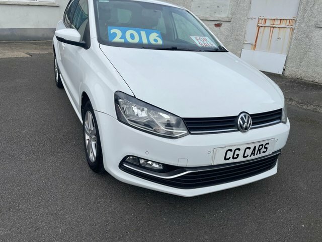 Volkswagen Polo 1.0 Bluemotion Tech Match Hatchback Man White