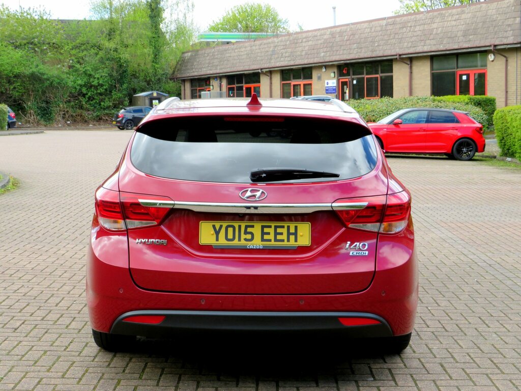 Hyundai I40 1.7 Crdi Blue Drive Se Nav Business Tourer Die Red #4