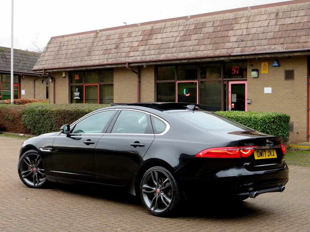 Jaguar XF 3.0D V6 Portfolio Saloon Euro 6 S Black #5