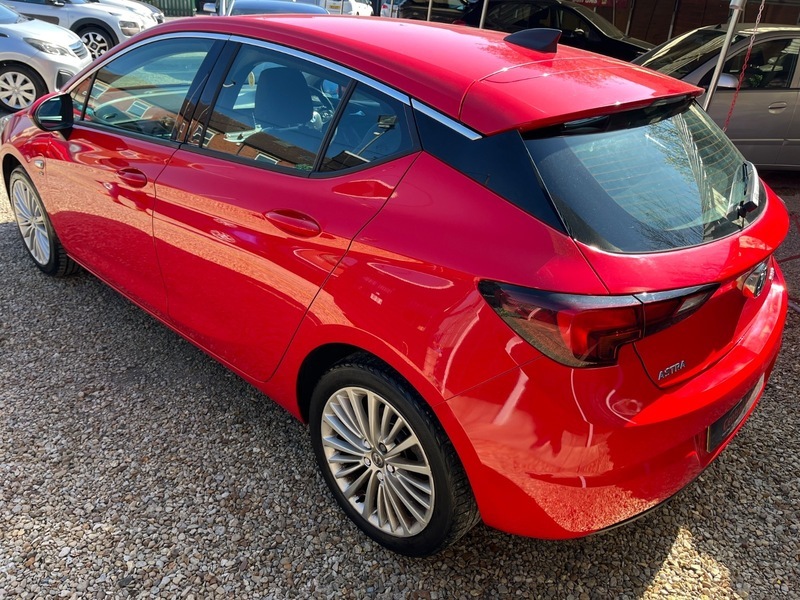 Vauxhall Astra Elite Nav PK66HZA Red #2