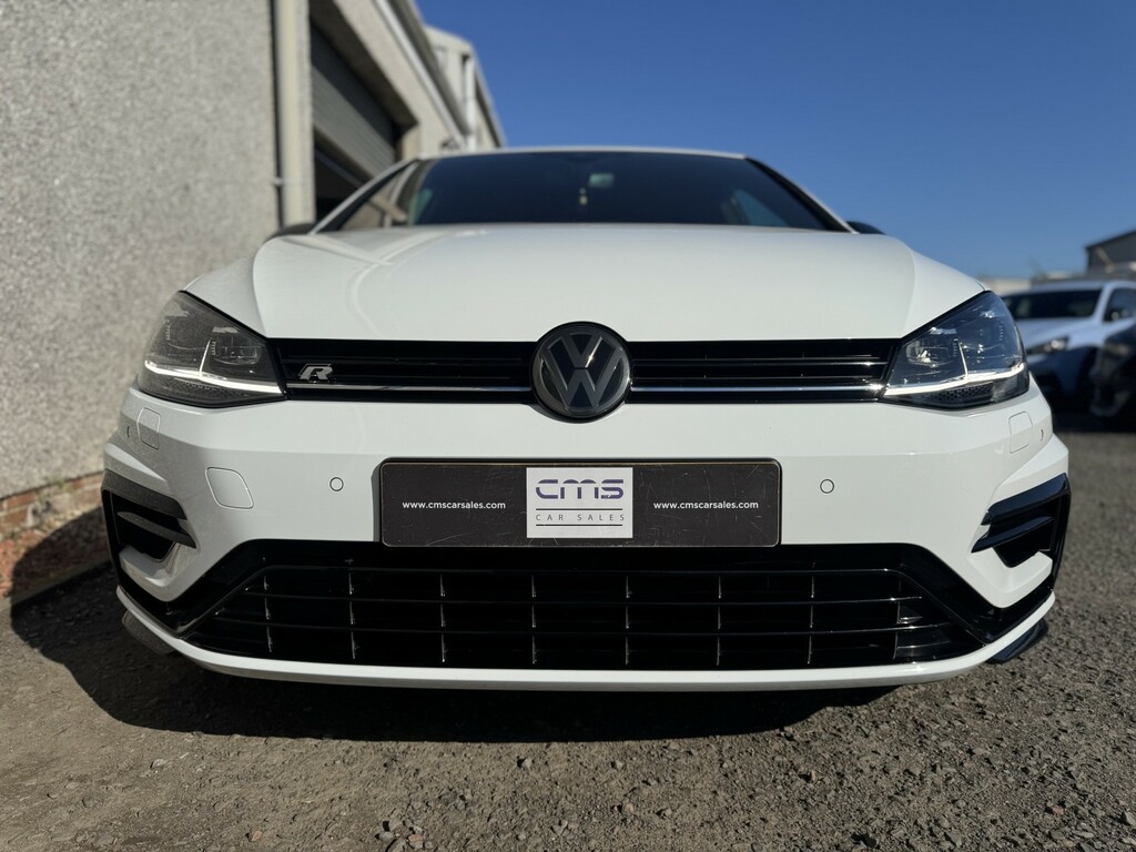 Volkswagen Golf Hatchback 2.0 Tsi R 2019 KW69YWL White #2