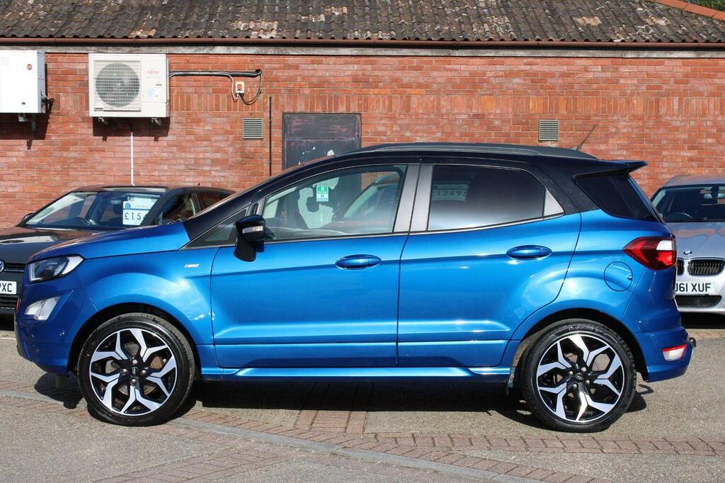 Ford Ecosport Suv 1.0T Ecoboost St-line Euro 6 Ss 20196 WV69PVZ Blue #4