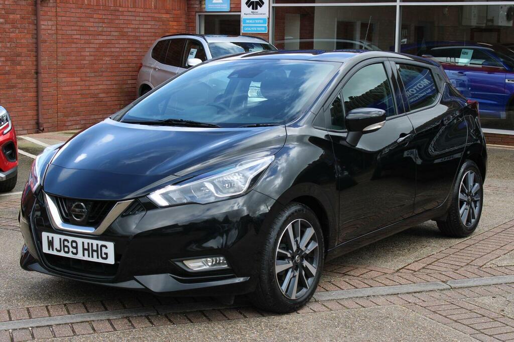 Nissan Micra Hatchback 1.5 Dci Acenta Euro 6 Ss 201969 Black #4