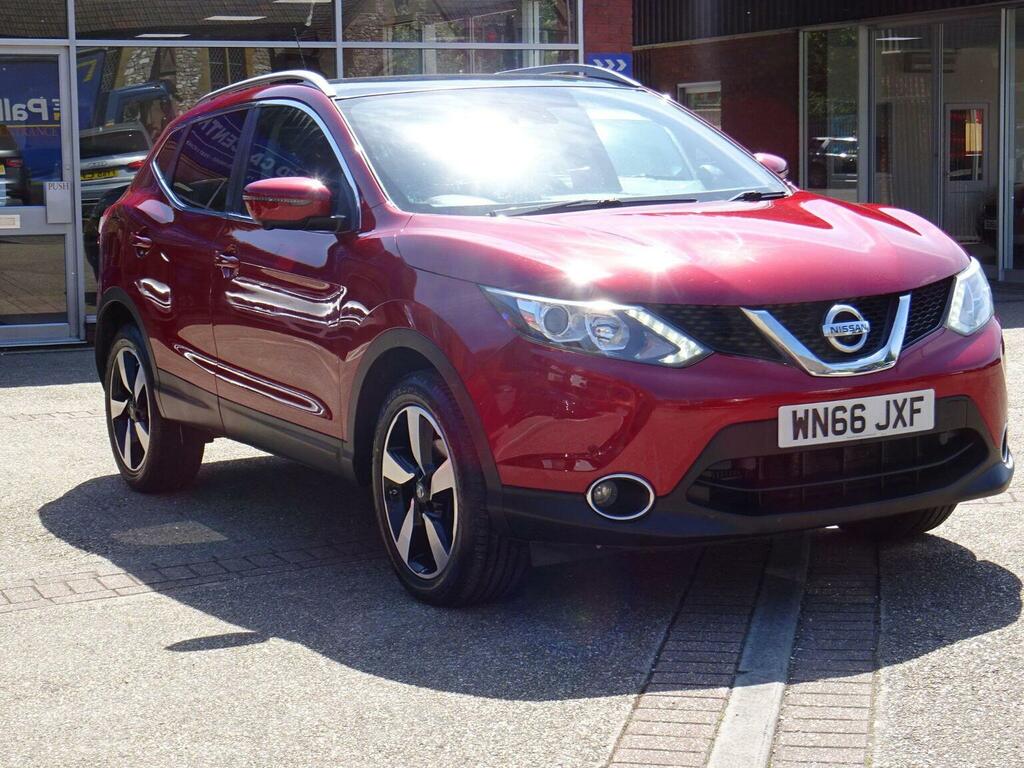 Nissan Qashqai Suv 1.6 Dci N-connecta Xtron 2Wd Euro 6 Ss WN66JXF Red #2