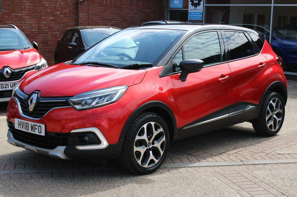 Renault Captur Suv 1.5 Dci Energy Signature X Nav Euro 6 Ss HV18WFO Red #4