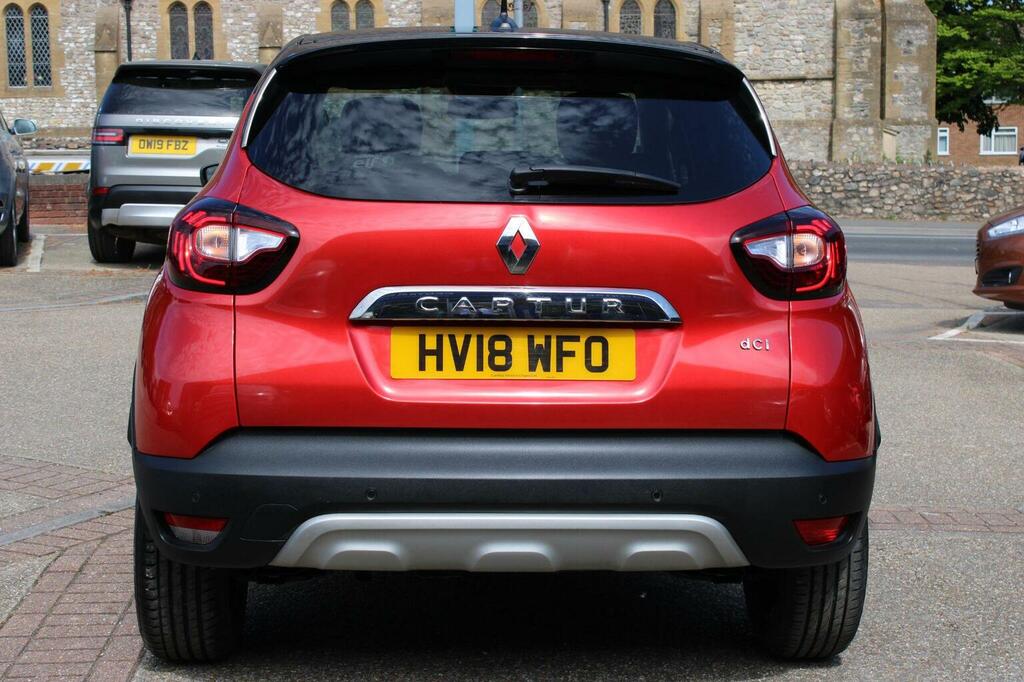 Renault Captur Suv 1.5 Dci Energy Signature X Nav Euro 6 Ss HV18WFO Red #6