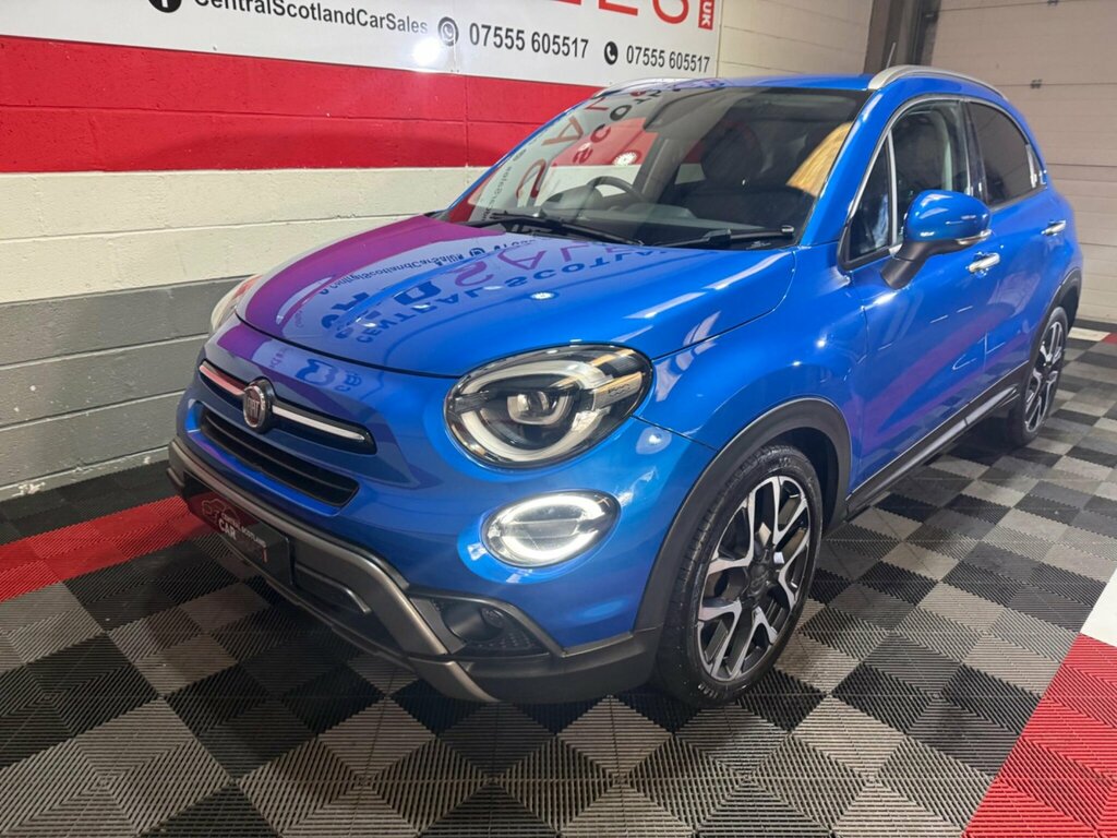 Fiat 500X 1.0 Firefly Turbo Multiair Cross Plus Euro 6 Ss YE21CZW Blue #3