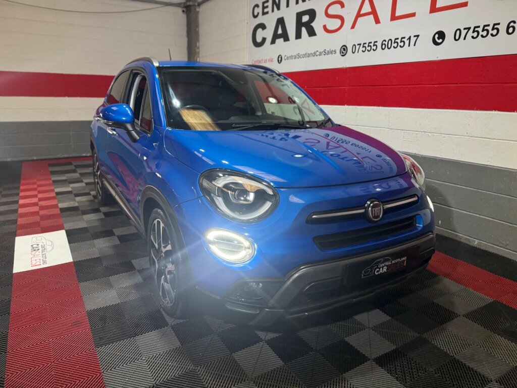 Fiat 500X 1.0 Firefly Turbo Multiair Cross Plus Euro 6 Ss YE21CZW Blue #5