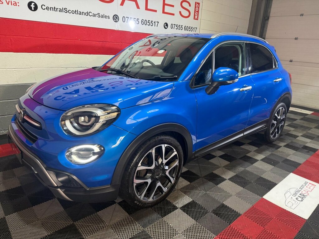 Fiat 500X 1.0 Firefly Turbo Multiair Cross Plus Euro 6 Ss YE21CZW Blue #6