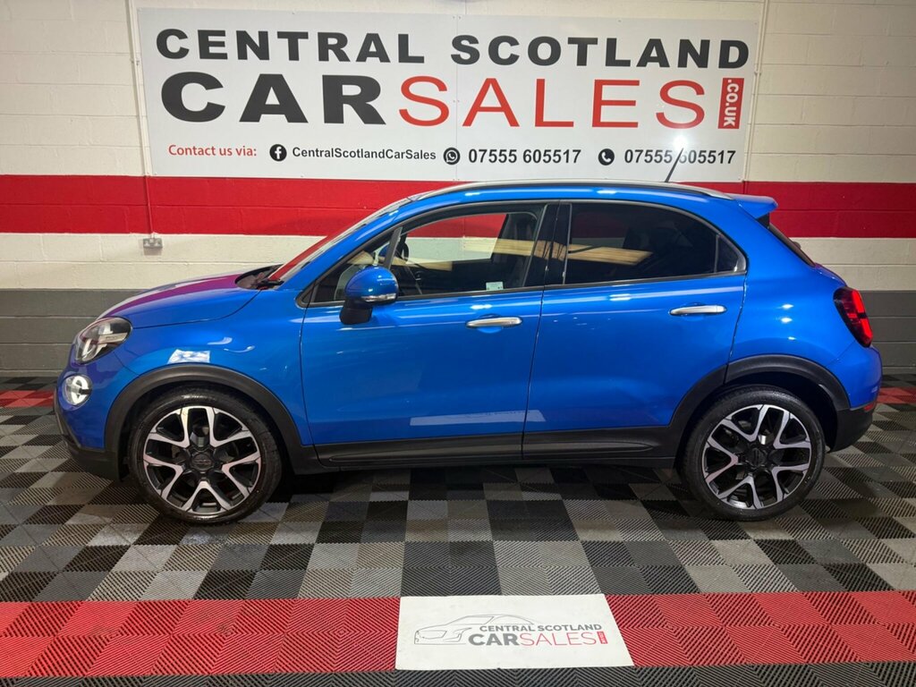Fiat 500X 1.0 Firefly Turbo Multiair Cross Plus Euro 6 Ss YE21CZW Blue #4