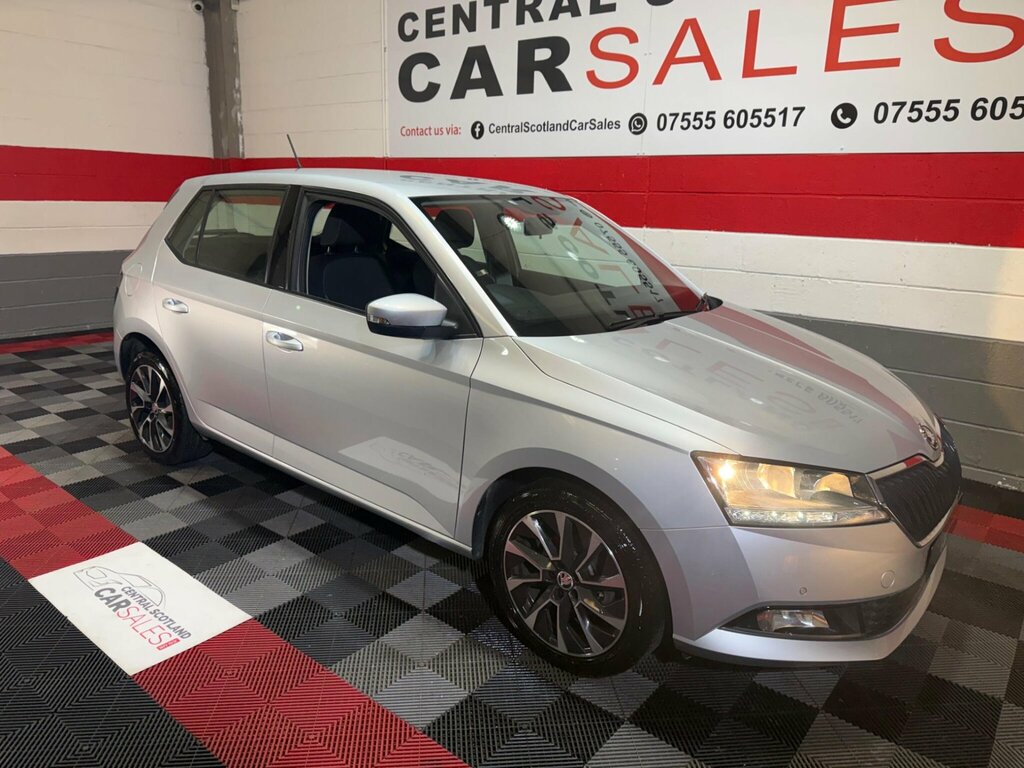 Skoda Fabia 1.0 Se Drive Euro 6 Ss Silver