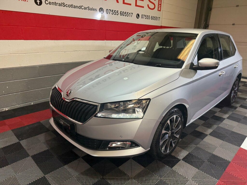 Skoda Fabia 1.0 Se Drive Euro 6 Ss BC21TWF Silver #2