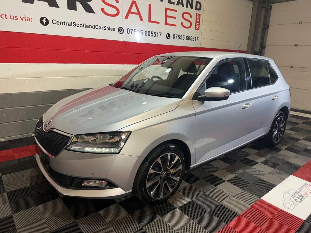 Skoda Fabia 1.0 Se Drive Euro 6 Ss BC21TWF Silver #6