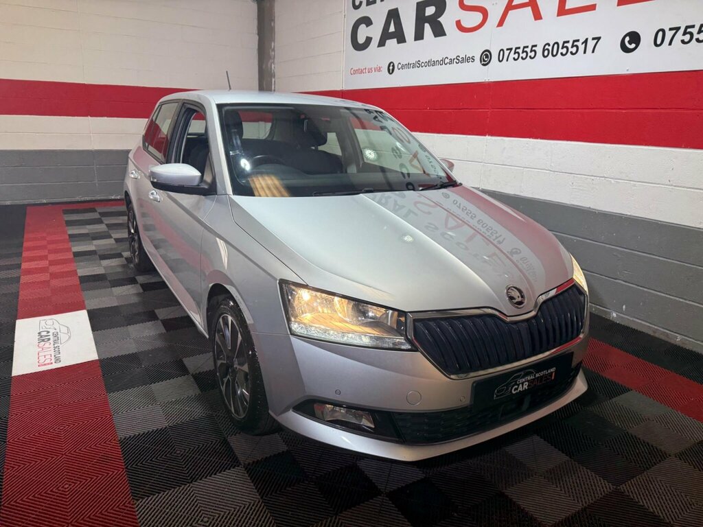 Skoda Fabia 1.0 Se Drive Euro 6 Ss BC21TWF Silver #5