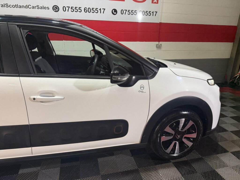 Citroen C3 1.2 Puretech Origins Euro 6 Ss SC69UFW White #5