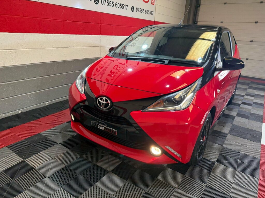 Toyota Aygo 1.0 Vvt-i X-cite 4 Red Bi-tone Euro 6 SK18YRL Red #6