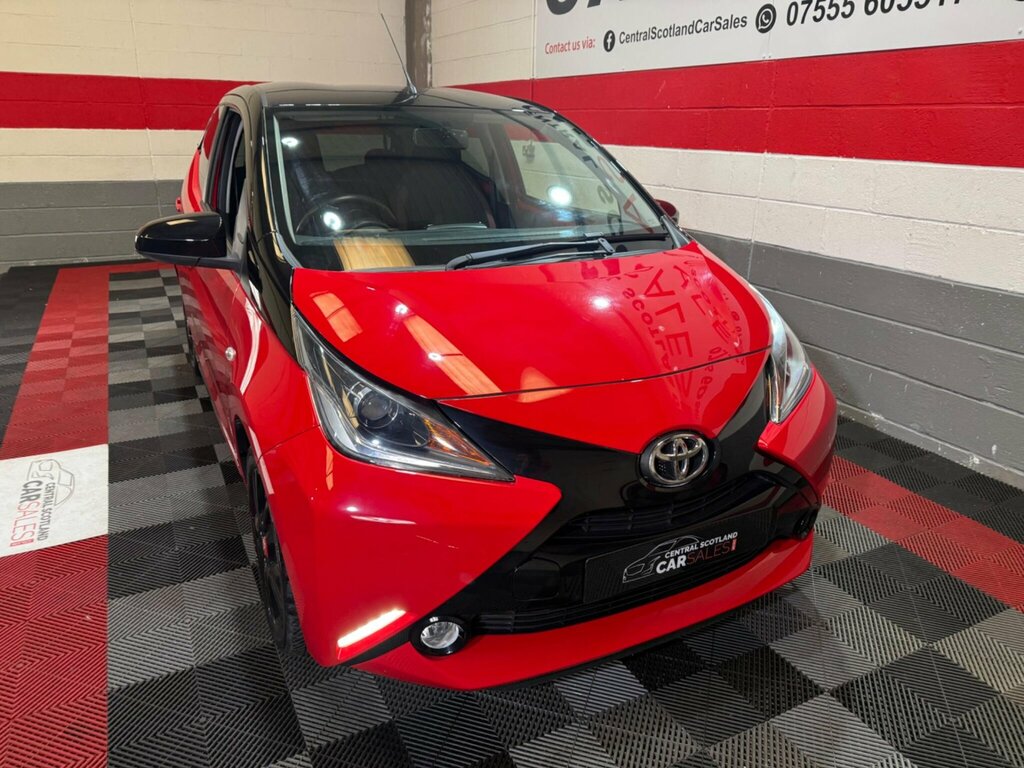 Toyota Aygo 1.0 Vvt-i X-cite 4 Red Bi-tone Euro 6 SK18YRL Red #5