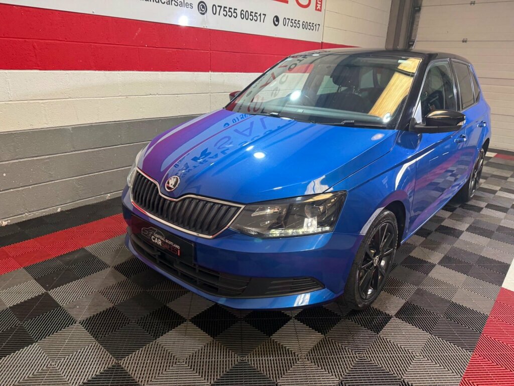 Skoda Fabia 1.0 Tsi Colour Edition Euro 6 Ss SP67NKD Blue #6