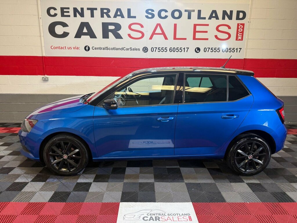 Skoda Fabia 1.0 Tsi Colour Edition Euro 6 Ss SP67NKD Blue #2