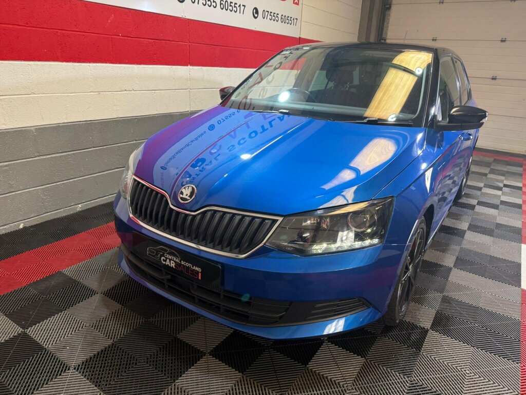 Skoda Fabia 1.0 Tsi Colour Edition Euro 6 Ss SP67NKD Blue #5
