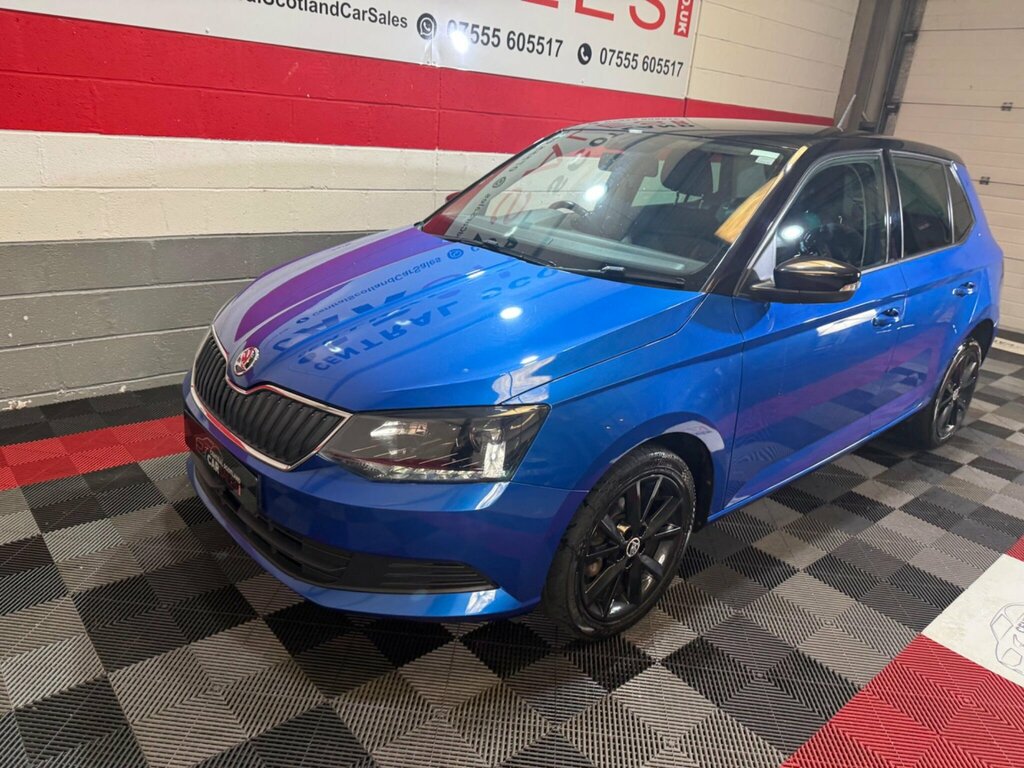Skoda Fabia 1.0 Tsi Colour Edition Euro 6 Ss SP67NKD Blue #4