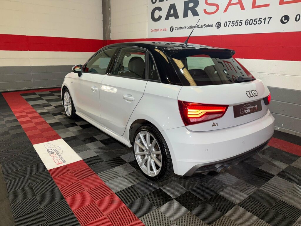 Audi A1 1.4 Tfsi Cod S Line Sportback Euro 6 Ss Na SG18HHR White #6