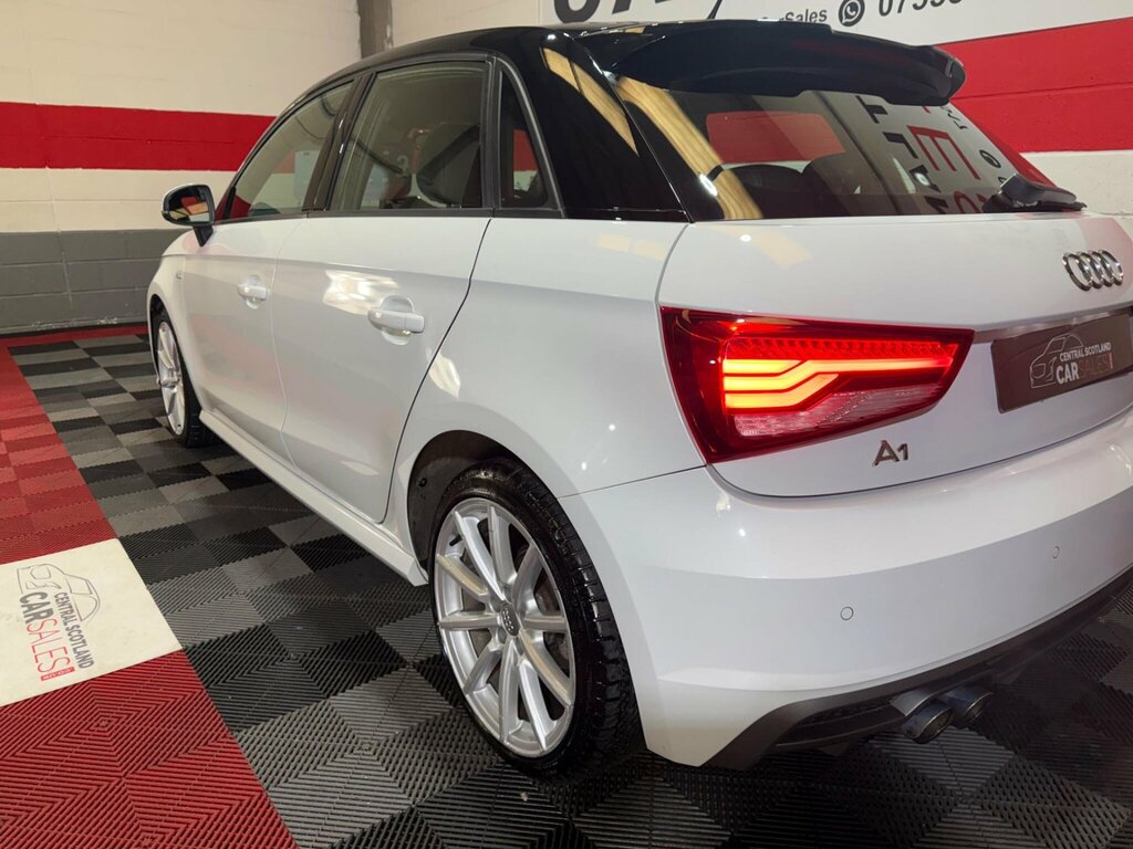 Audi A1 1.4 Tfsi Cod S Line Sportback Euro 6 Ss Na SG18HHR White #2