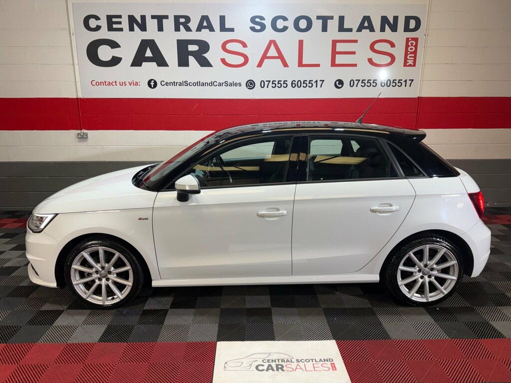 Audi A1 1.4 Tfsi Cod S Line Sportback Euro 6 Ss Na SG18HHR White #3