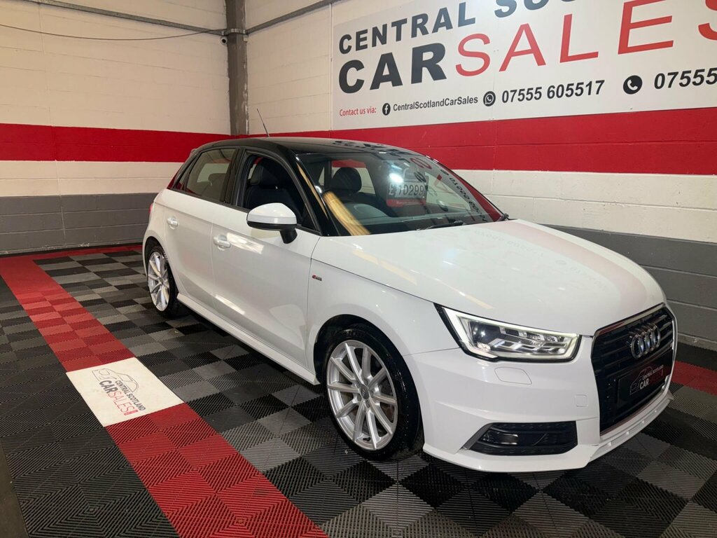 Audi A1 1.4 Tfsi Cod S Line Sportback Euro 6 Ss Na White