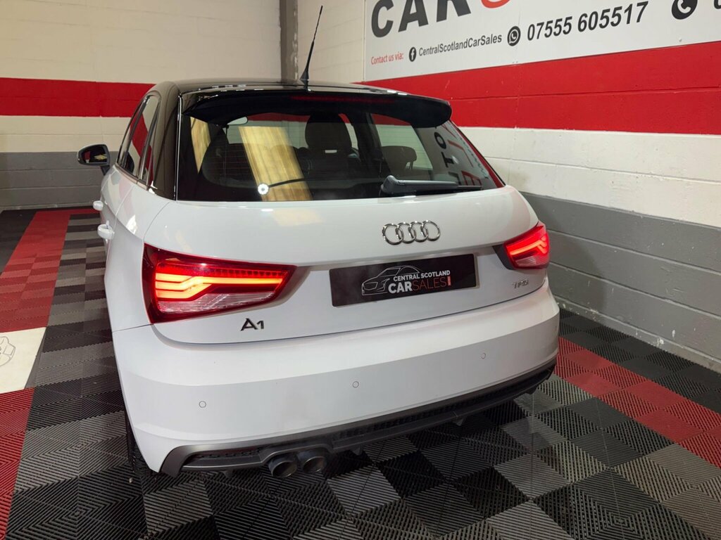Audi A1 1.4 Tfsi Cod S Line Sportback Euro 6 Ss Na SG18HHR White #4