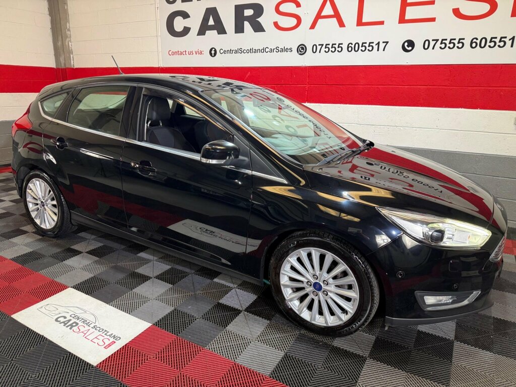 Ford Focus 1.5 Tdci Titanium X Euro 6 Ss Black