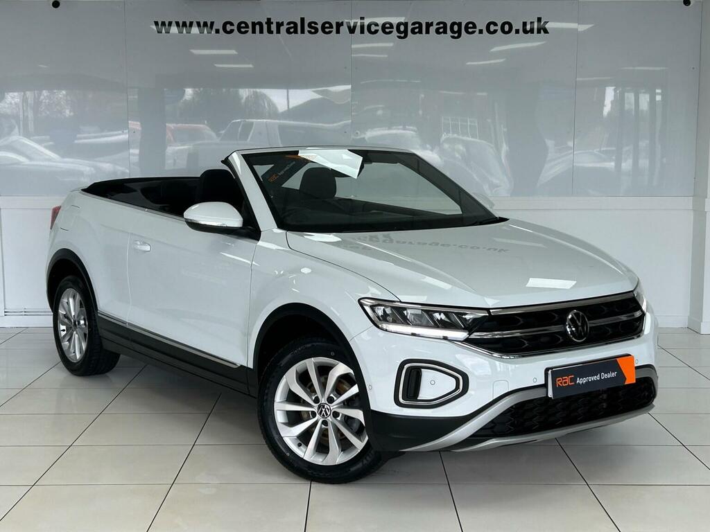 Volkswagen T-Roc 1.5 Tsi Style Dsg 2Wd Euro 6 Ss White