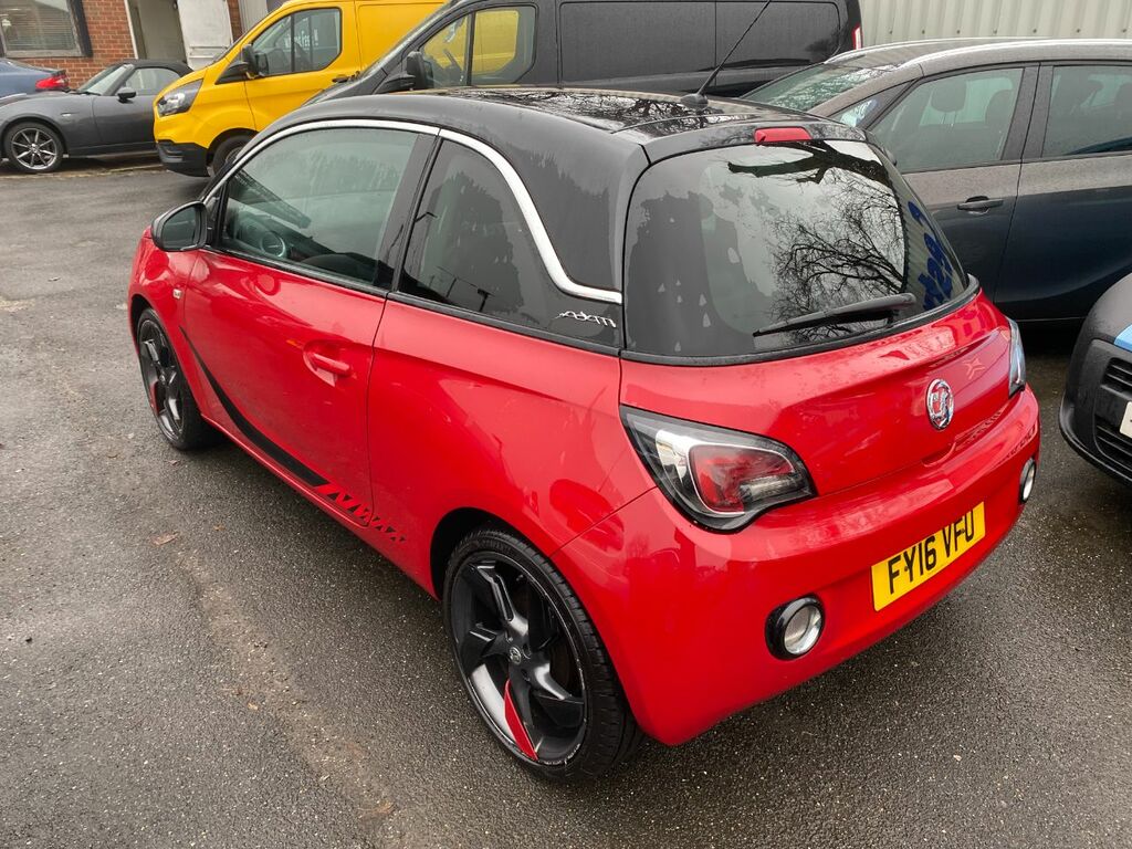 Vauxhall Adam 1.4I 100 Slam FY16VFU Red #6