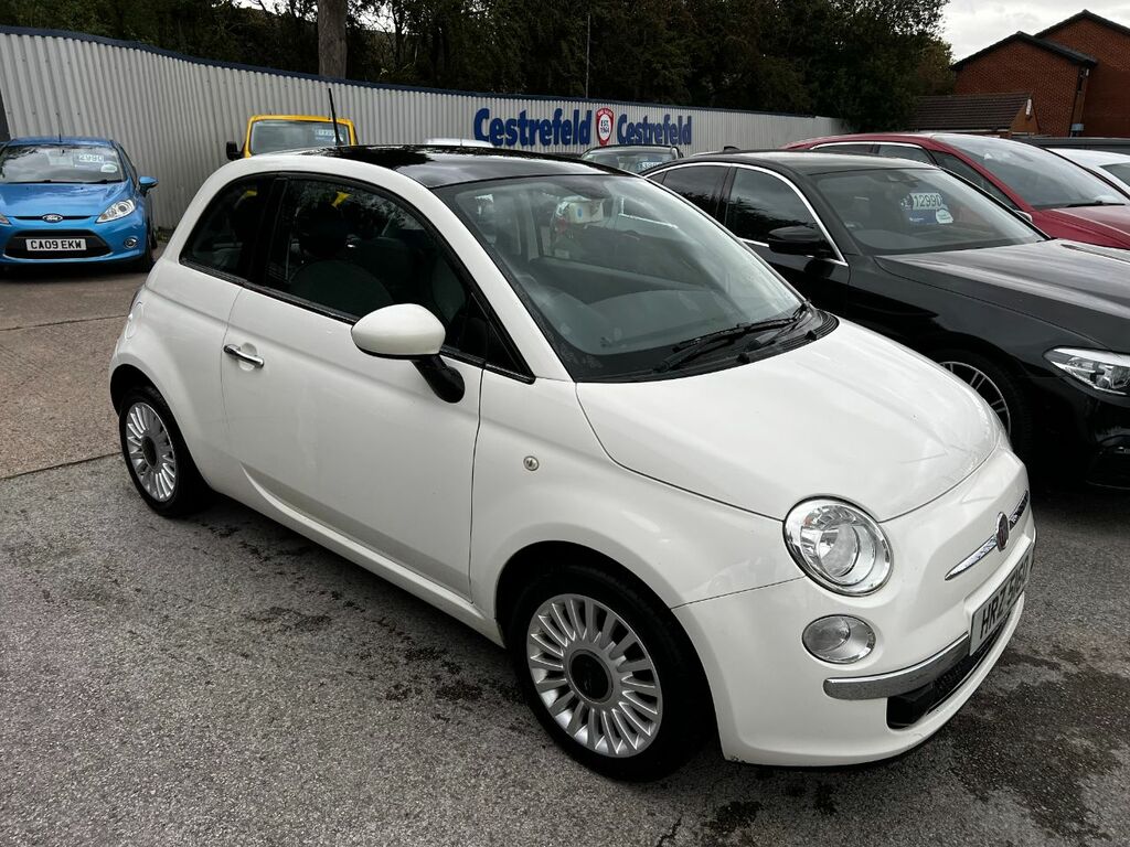 Fiat 500 1.2 Lounge Start Stop White