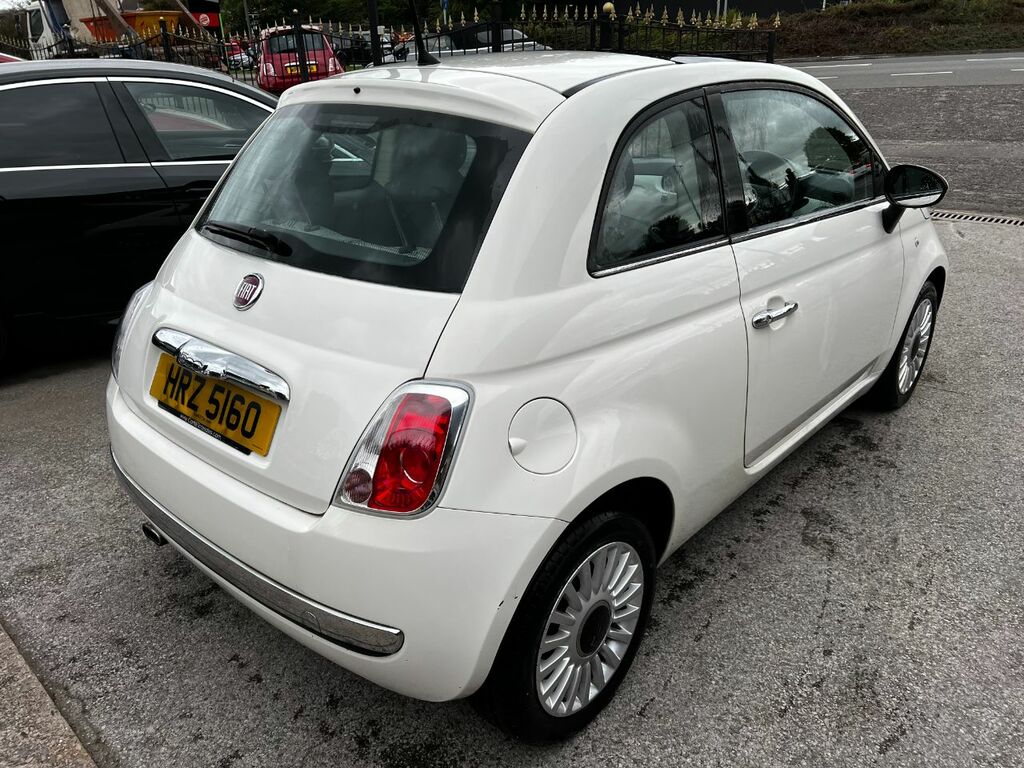 Fiat 500 1.2 Lounge Start Stop HRZ5160 White #4