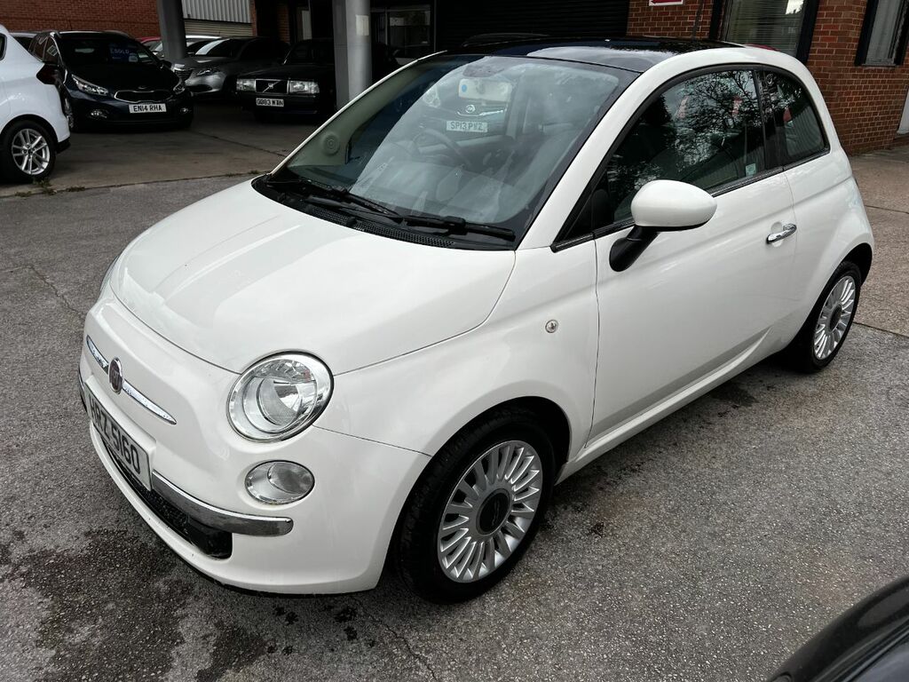 Fiat 500 1.2 Lounge Start Stop HRZ5160 White #3