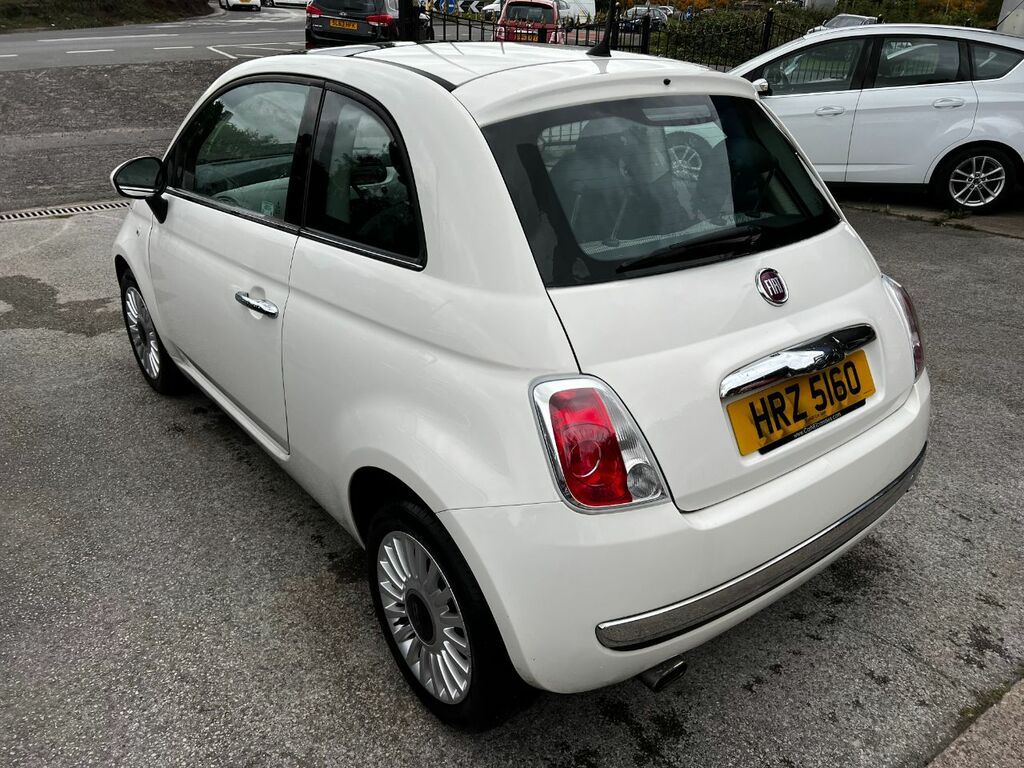 Fiat 500 1.2 Lounge Start Stop HRZ5160 White #6