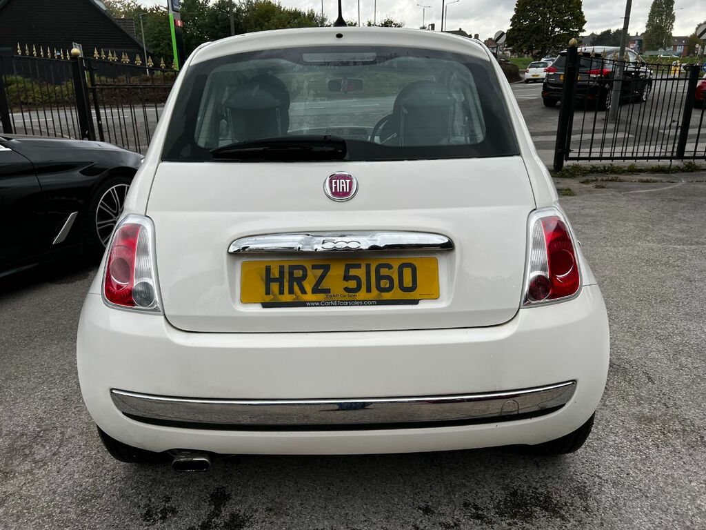 Fiat 500 1.2 Lounge Start Stop HRZ5160 White #5