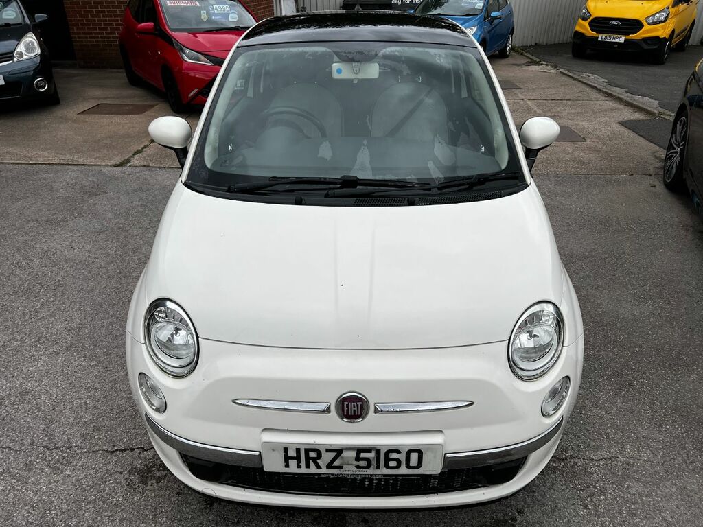Fiat 500 1.2 Lounge Start Stop HRZ5160 White #2
