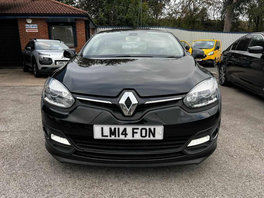 Renault Megane 1.5 Dci Dynamique Tomtom Energy LM14FON Black #2