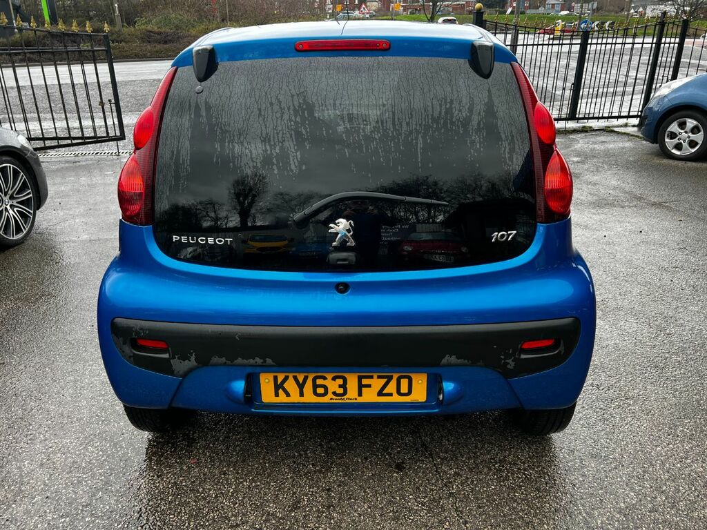 Peugeot 107 1.0 Allure KY63FZO Blue #5