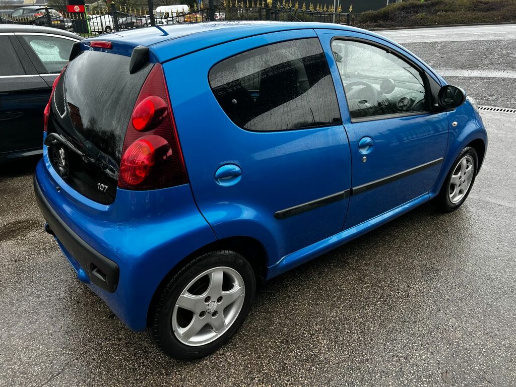 Peugeot 107 1.0 Allure KY63FZO Blue #4