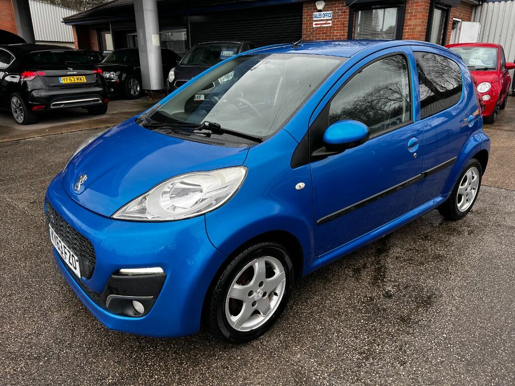 Peugeot 107 1.0 Allure KY63FZO Blue #3