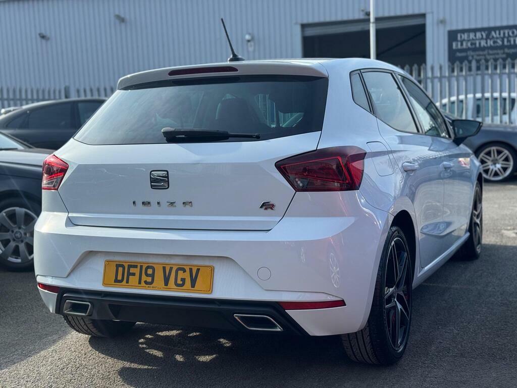 Seat Ibiza 1.0 Tsi Fr Sport Hatchback DF19VGV White #4