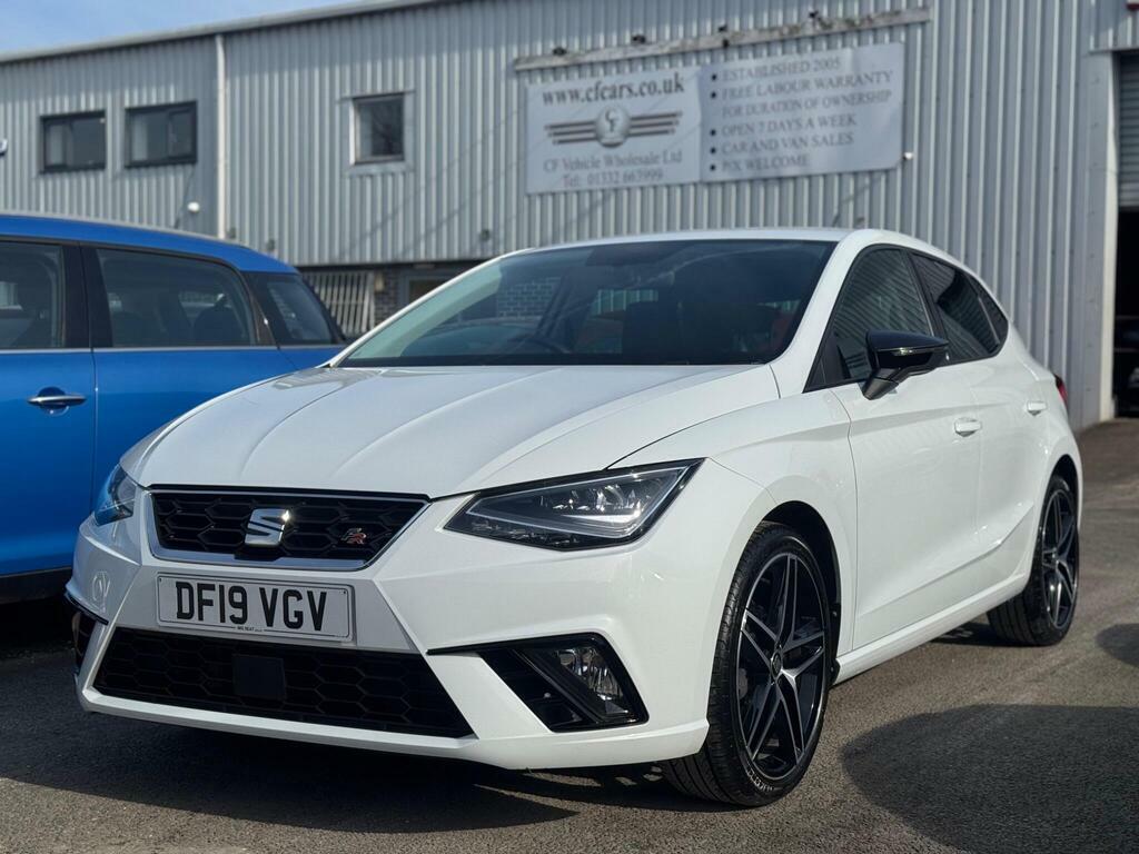 Seat Ibiza 1.0 Tsi Fr Sport Hatchback DF19VGV White #2